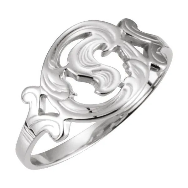 Initial Ring Linwood Custom Jewelers Linwood, NJ