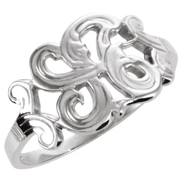 Initial Ring Linwood Custom Jewelers Linwood, NJ