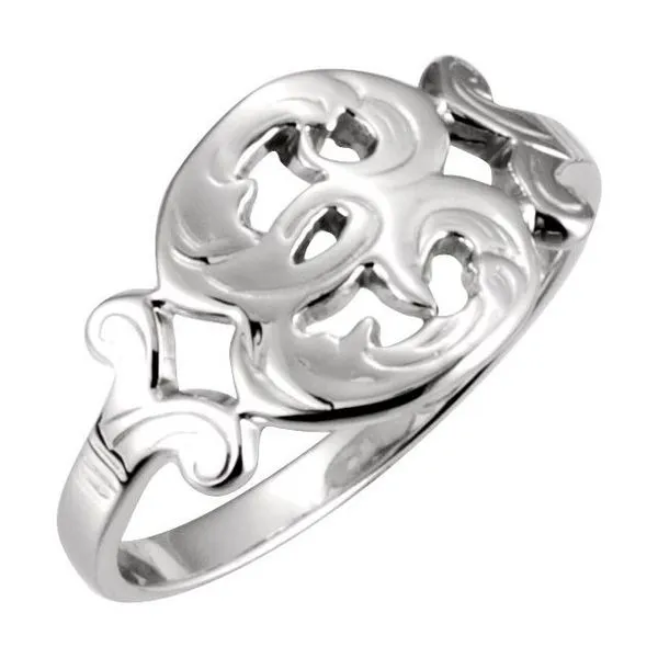 Initial Ring Leslie E. Sandler Fine Jewelry and Gemstones rockville , MD