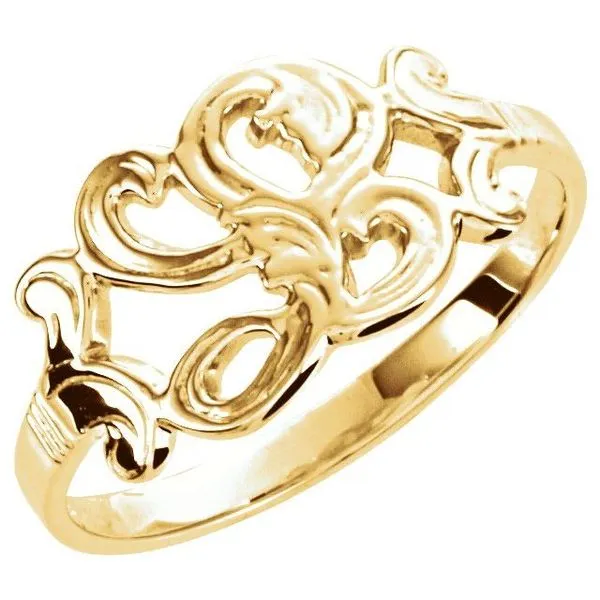 Initial Ring Jerald Jewelers Latrobe, PA