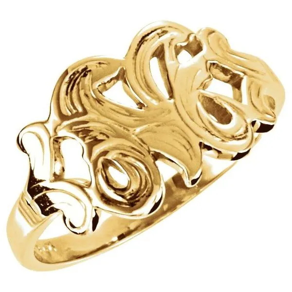 Initial Ring Comstock Jewelers Edmonds, WA