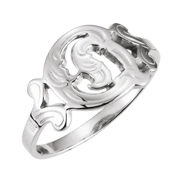 Initial Ring Jerald Jewelers Latrobe, PA