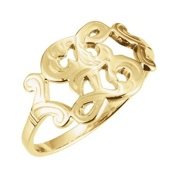 Initial Ring Long Jewelers Chesapeake, VA