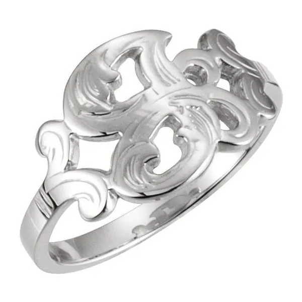 Initial Ring James Wolf Jewelers Mason, OH