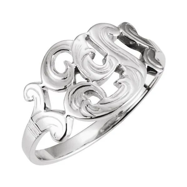 Initial Ring Jerald Jewelers Latrobe, PA