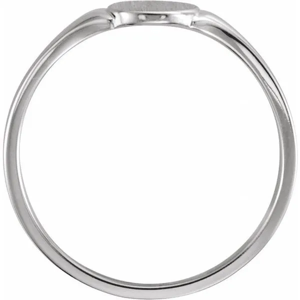 Oval Signet Ring Image 2 Woelk's House of Diamonds Russell, KS