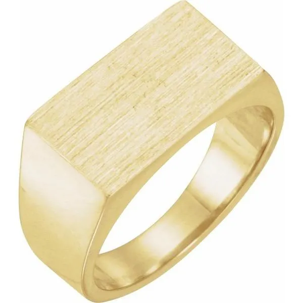 Rectangle Signet Ring Comstock Jewelers Edmonds, WA