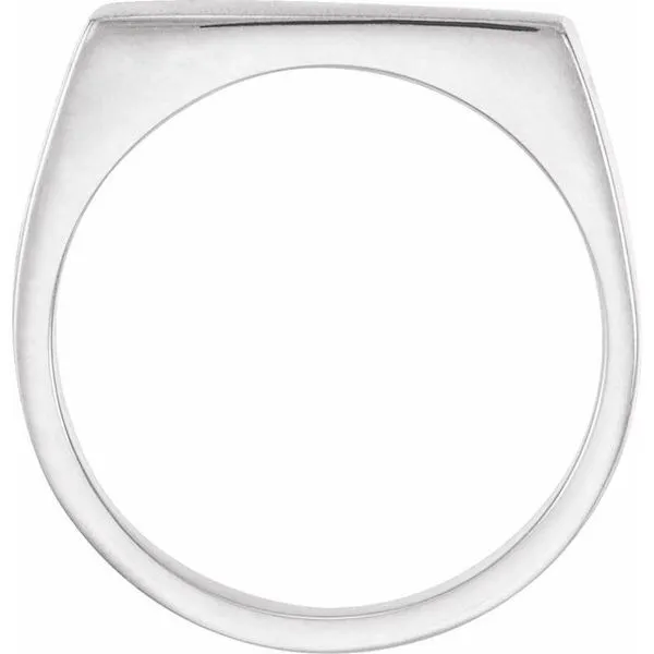 Rectangle Signet Ring Image 2 Comstock Jewelers Edmonds, WA