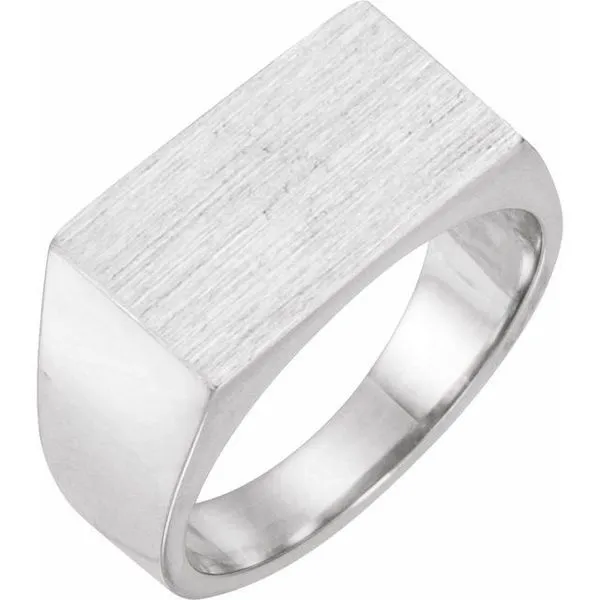 Rectangle Signet Ring Comstock Jewelers Edmonds, WA