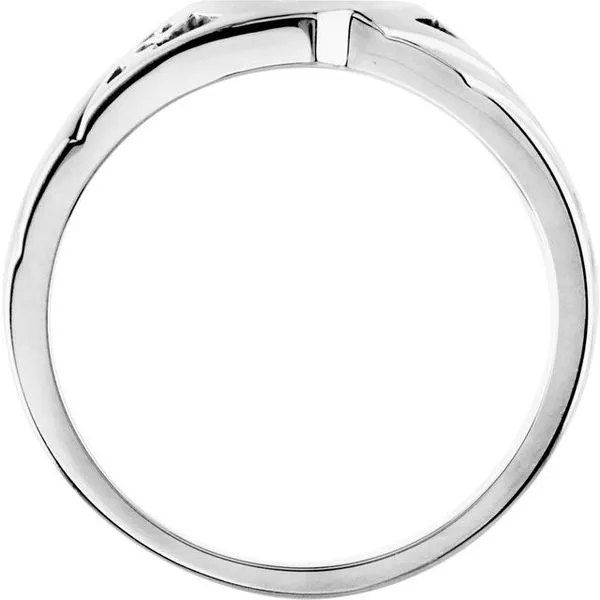 Heart Signet Ring Image 2 Milan's Jewelry Inc Sarasota, FL