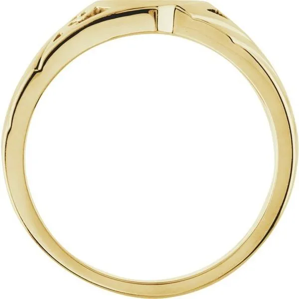 Heart Signet Ring Image 2 Henry B. Ball Jewelers Canton, OH