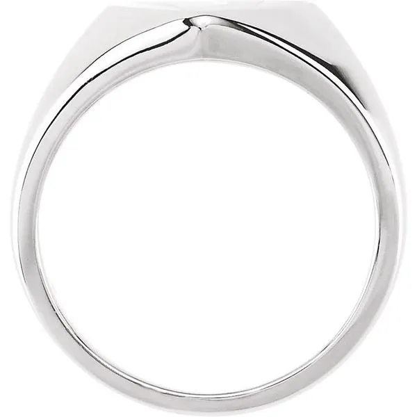 Heart Signet Ring Image 2 John E. Koller Jewelry Designs owasso, OK