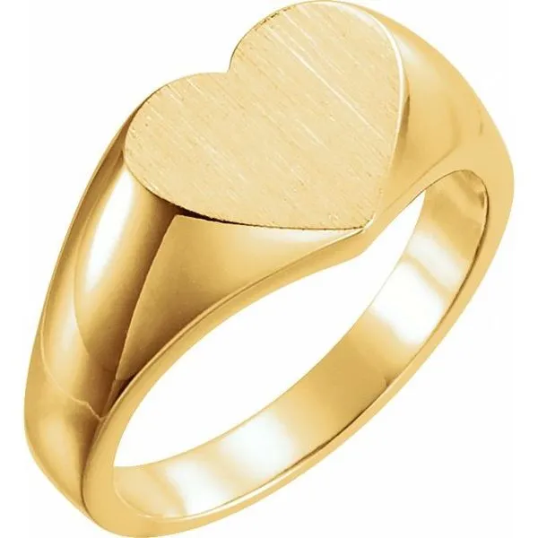 Heart Signet Ring Michael's Jewelry North Wilkesboro, NC