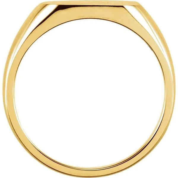 Square Signet Ring Image 2 Michael's Jewelry North Wilkesboro, NC