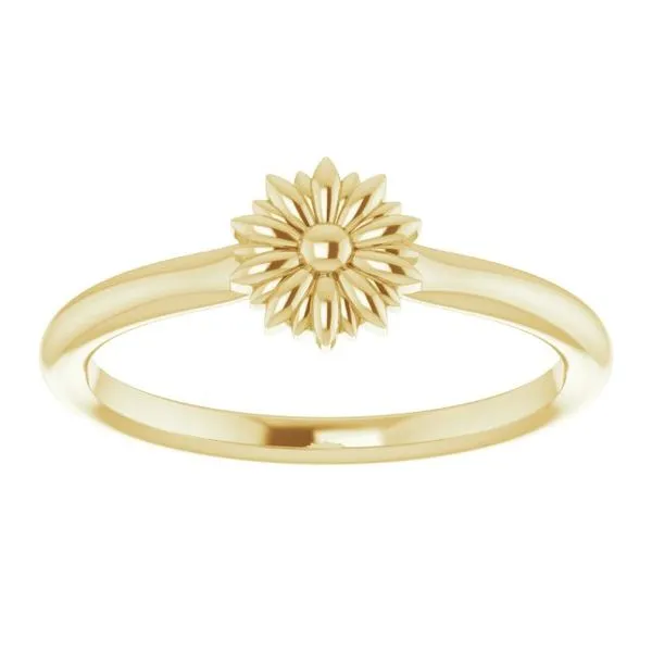 Stackable Floral Ring Image 3 Jerald Jewelers Latrobe, PA