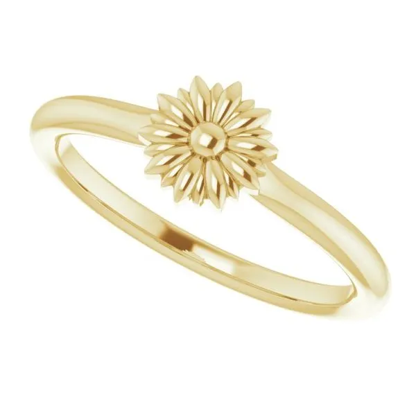 Stackable Floral Ring Image 5 Jerald Jewelers Latrobe, PA