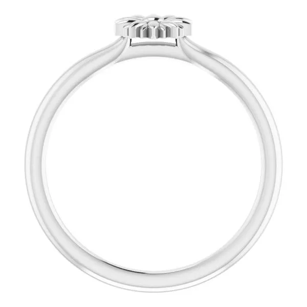 Stackable Floral Ring Image 2 Henry B. Ball Jewelers Canton, OH