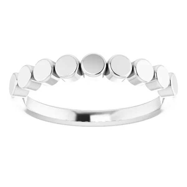 Geometric Stackable Ring Image 3 Henry B. Ball Jewelers Canton, OH