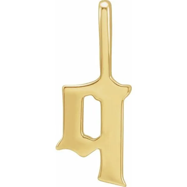 Gothic Initial Charm/Pendant Clater Jewelers Louisville, KY