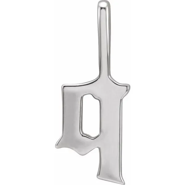 Gothic Initial Charm/Pendant Clater Jewelers Louisville, KY