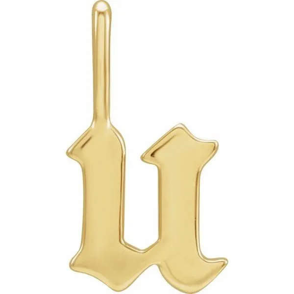 Gothic Initial Charm/Pendant Diny's Jewelers Middleton, WI