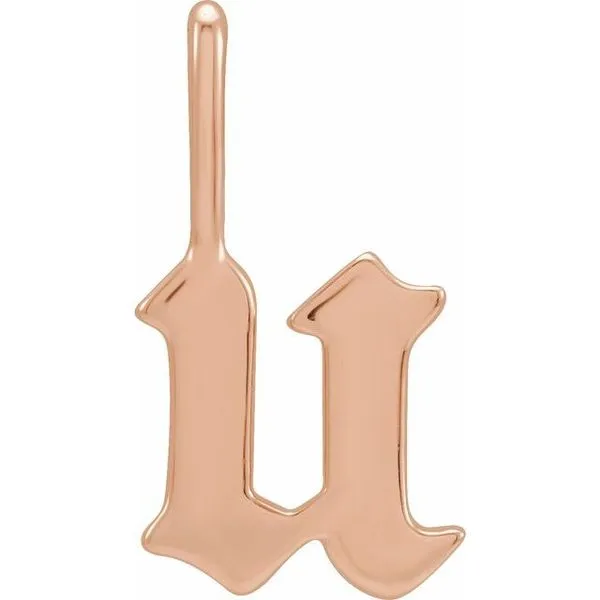 Gothic Initial Charm/Pendant Clater Jewelers Louisville, KY