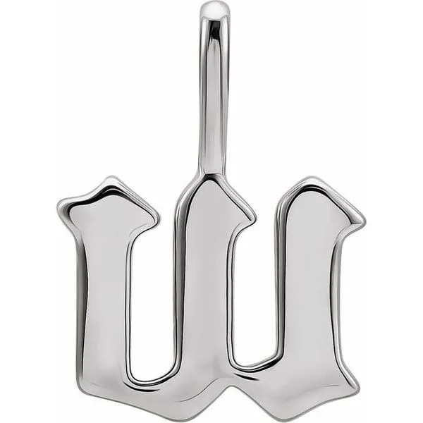 Gothic Initial Charm/Pendant Diny's Jewelers Middleton, WI