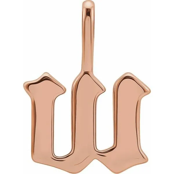 Gothic Initial Charm/Pendant Diny's Jewelers Middleton, WI
