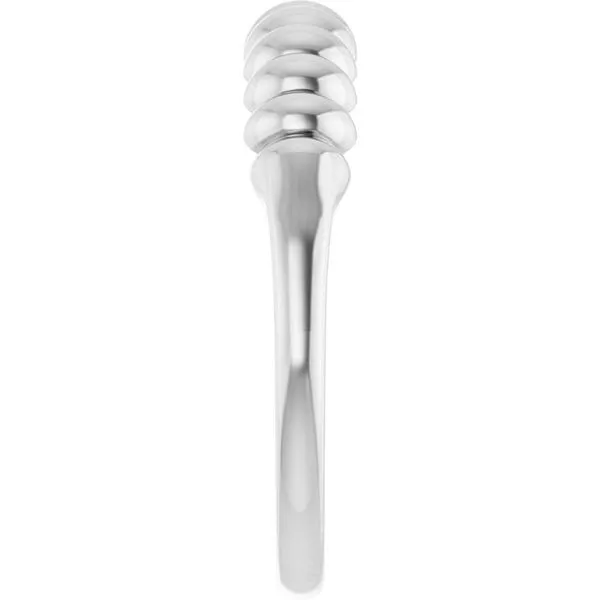 Puffed Stackable Ring Image 4 Henry B. Ball Jewelers Canton, OH