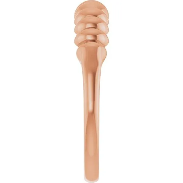 Puffed Stackable Ring Image 4 Jerald Jewelers Latrobe, PA