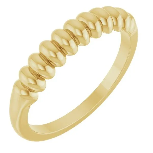Puffed Stackable Ring D'Errico Jewelry Scarsdale, NY