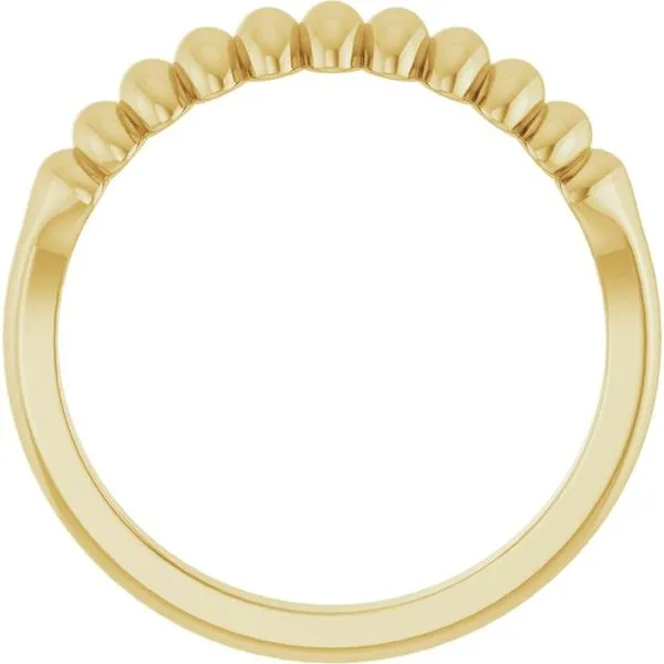 Puffed Stackable Ring Image 2 Henry B. Ball Jewelers Canton, OH