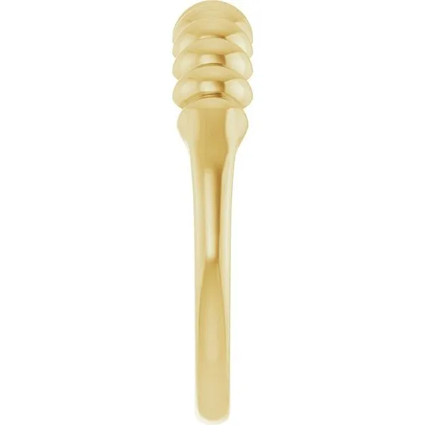 Puffed Stackable Ring Image 4 Henry B. Ball Jewelers Canton, OH