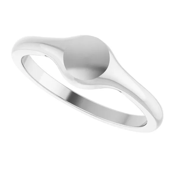 Round Signet Ring Image 5 Henry B. Ball Jewelers Canton, OH