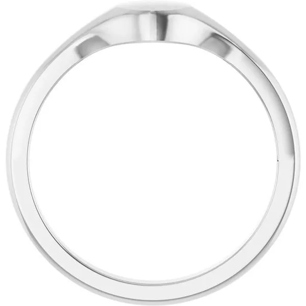 Round Signet Ring Image 2 Delfine's Jewelry Charleston, WV