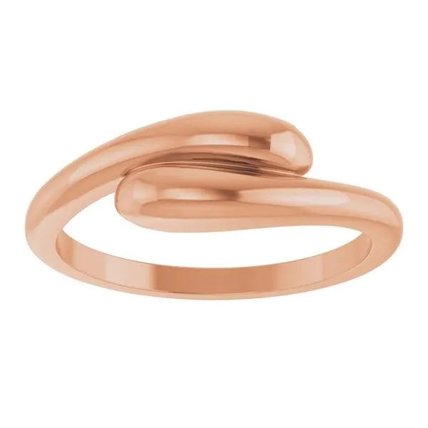 Domed Bypass Ring Image 3 Boyd Jewelers Wesley Chapel, FL