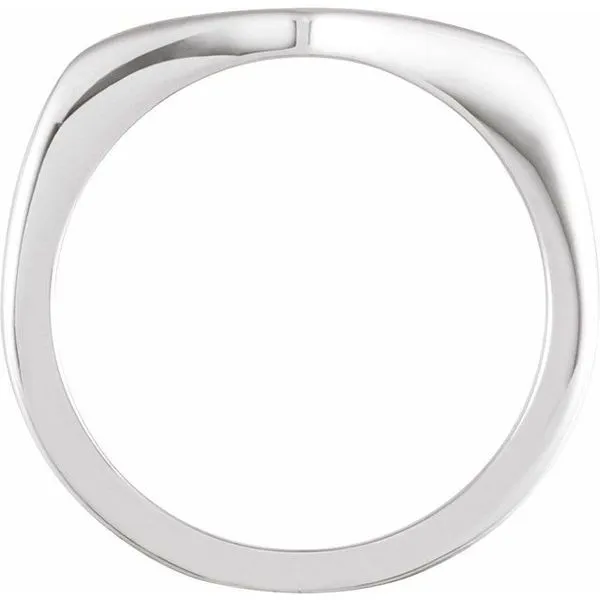 Geometric Signet Ring Image 2 Hopman Jewelers Elkhart, IN