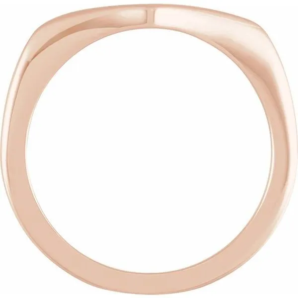 Geometric Signet Ring Image 2 James & Williams Jewelers Berwyn, IL