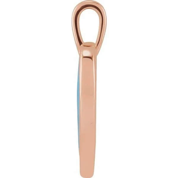 Enamel Heart Pendant Image 2 Diny's Jewelers Middleton, WI