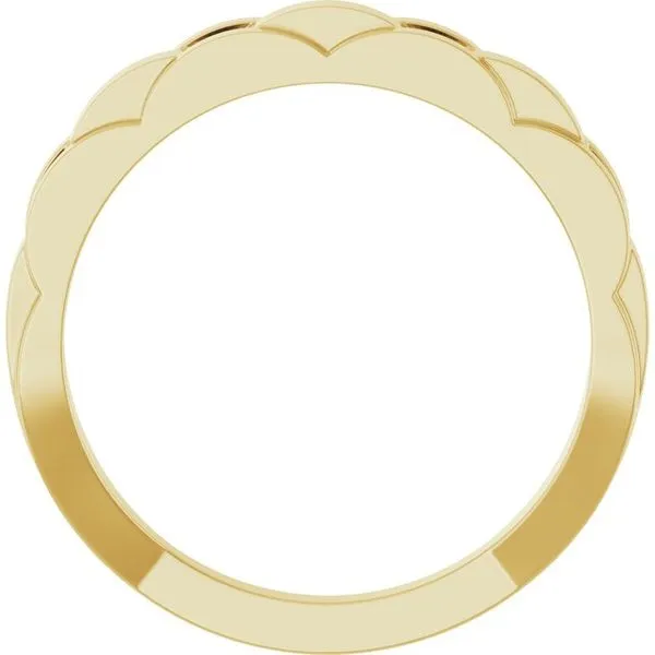 Chain Link Ring Image 2 D&M Jewelers Green Bay, WI