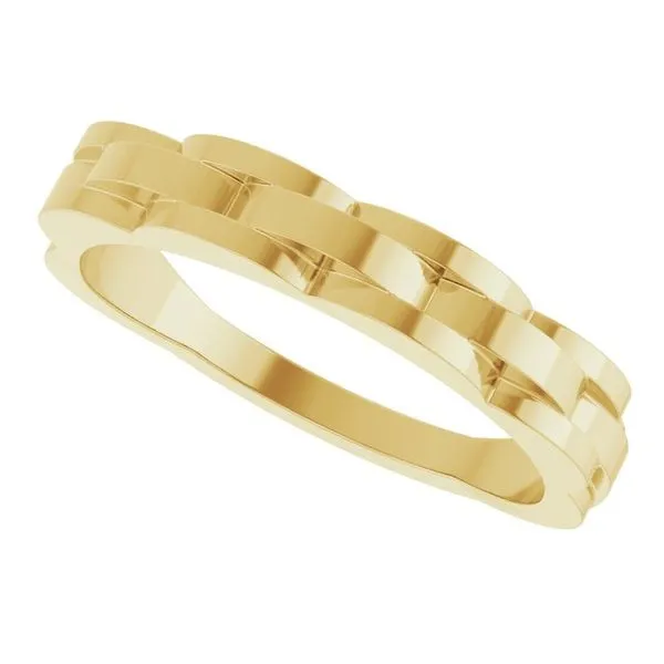 Chain Link Ring Image 5 Moseley Diamond Showcase Inc Lexington, SC
