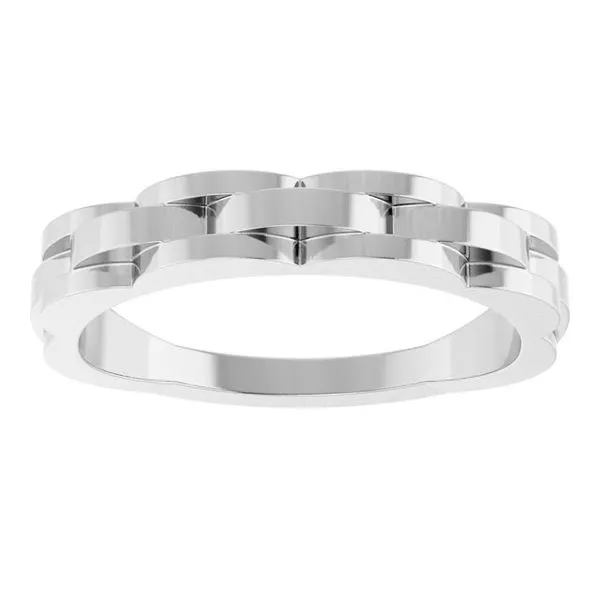 Chain Link Ring Image 3 Jim's Jewelers Tyler, TX