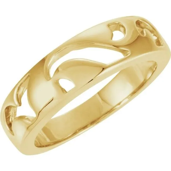 Pierced Stackable Ring Henry B. Ball Jewelers Canton, OH