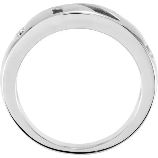 Pierced Stackable Ring Image 2 James Wolf Jewelers Mason, OH