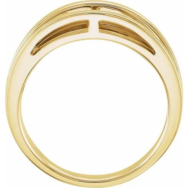 Negative Space Ring Image 2 Jerald Jewelers Latrobe, PA