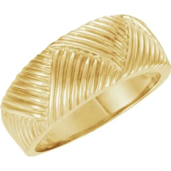 Woven-Design Band Comstock Jewelers Edmonds, WA
