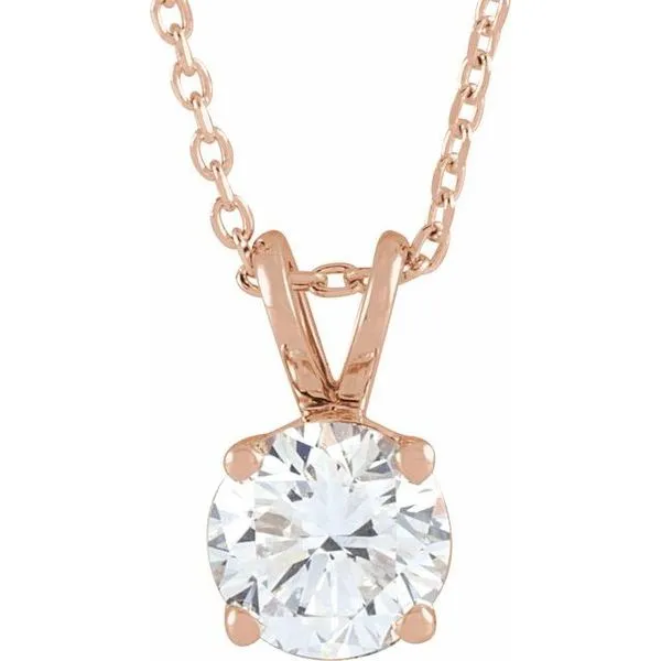 Solitaire Necklace Michael's Jewelry North Wilkesboro, NC