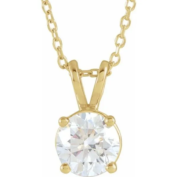 Solitaire Necklace James Wolf Jewelers Mason, OH