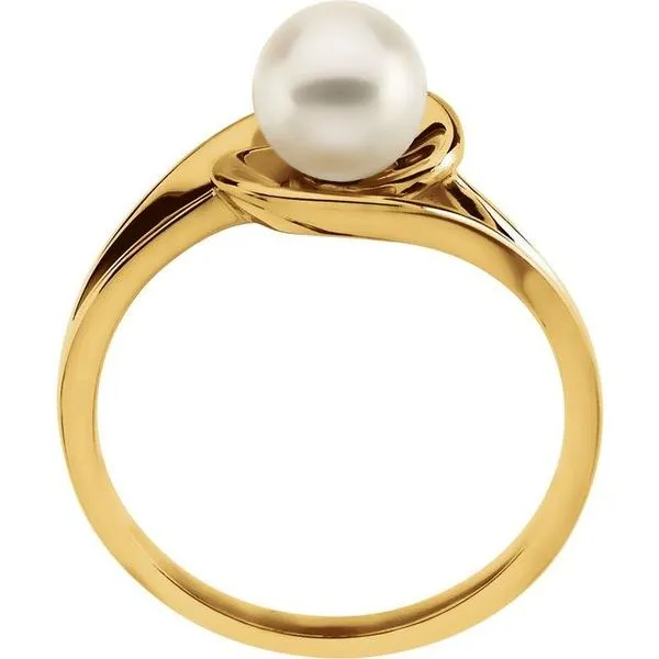 Pearl Interlocking Ring Image 2 Long Jewelers Chesapeake, VA