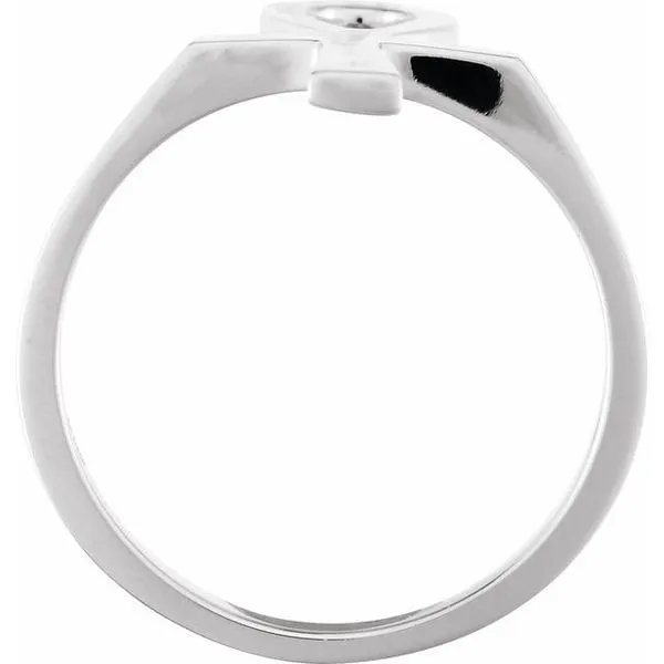 Ankh Ring Image 2 James Wolf Jewelers Mason, OH